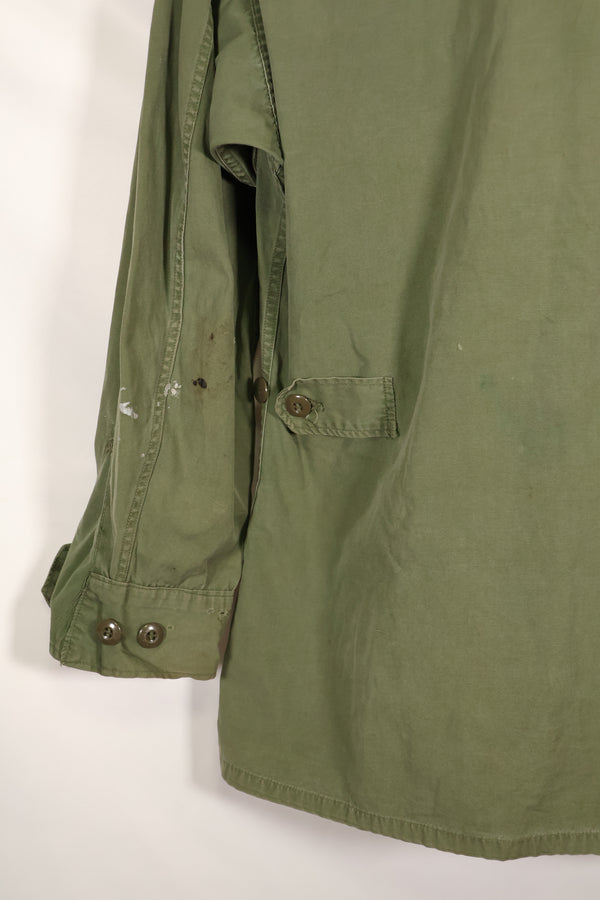 Estimated circa 1965 S-L 2nd Model Jungle Fatigue Jacket 25th Infantry Division, used with patch.