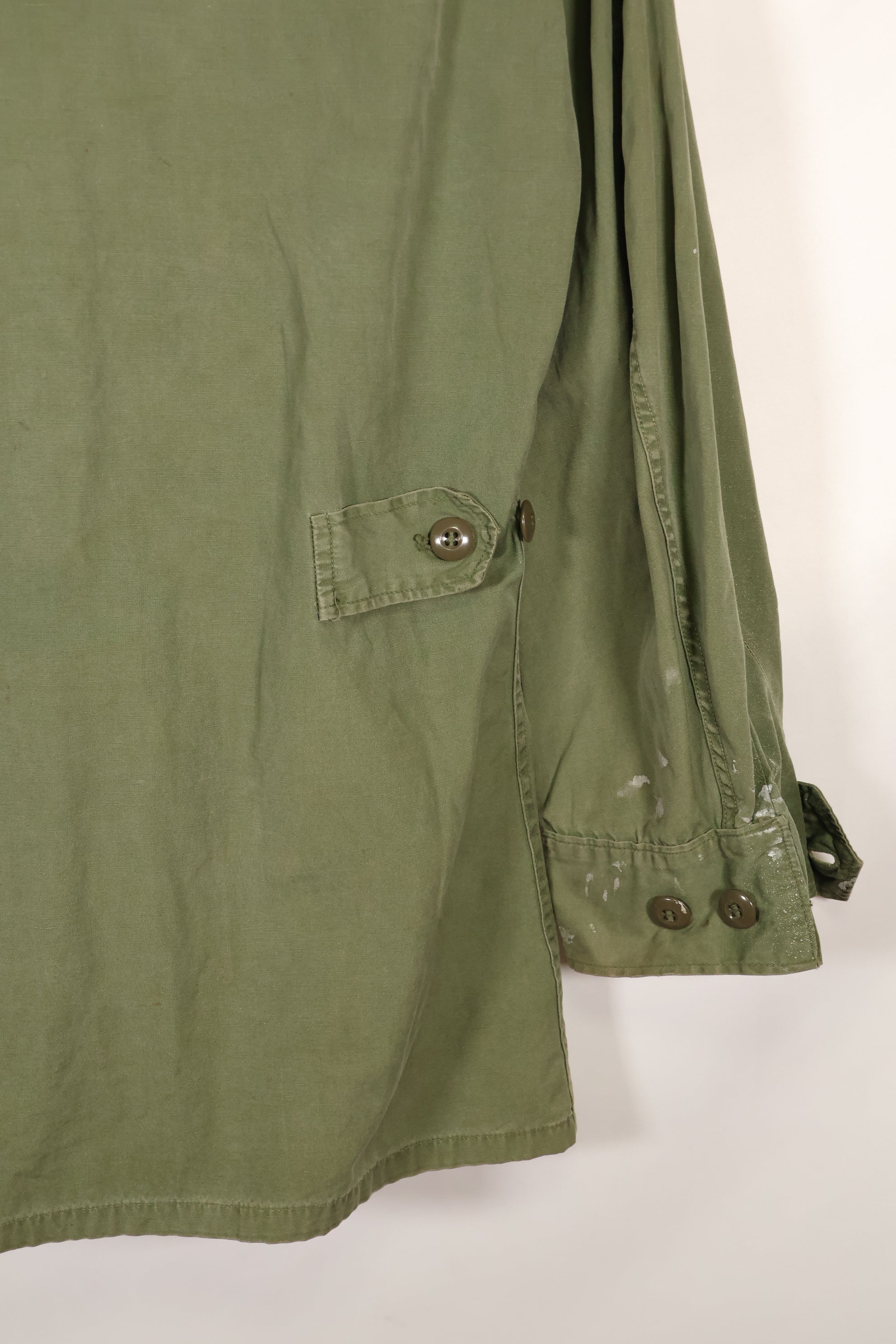 Estimated circa 1965 S-L 2nd Model Jungle Fatigue Jacket 25th Infantry Division, used with patch.