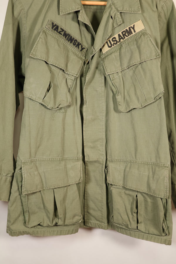 1969 Contract S-S 4th Model Jungle Fatigue Jacket with Tape—Used