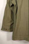 1969 Contract, M-R, 4th Model Jungle Fatigue Jacket, With Aftermarket Patches, Used