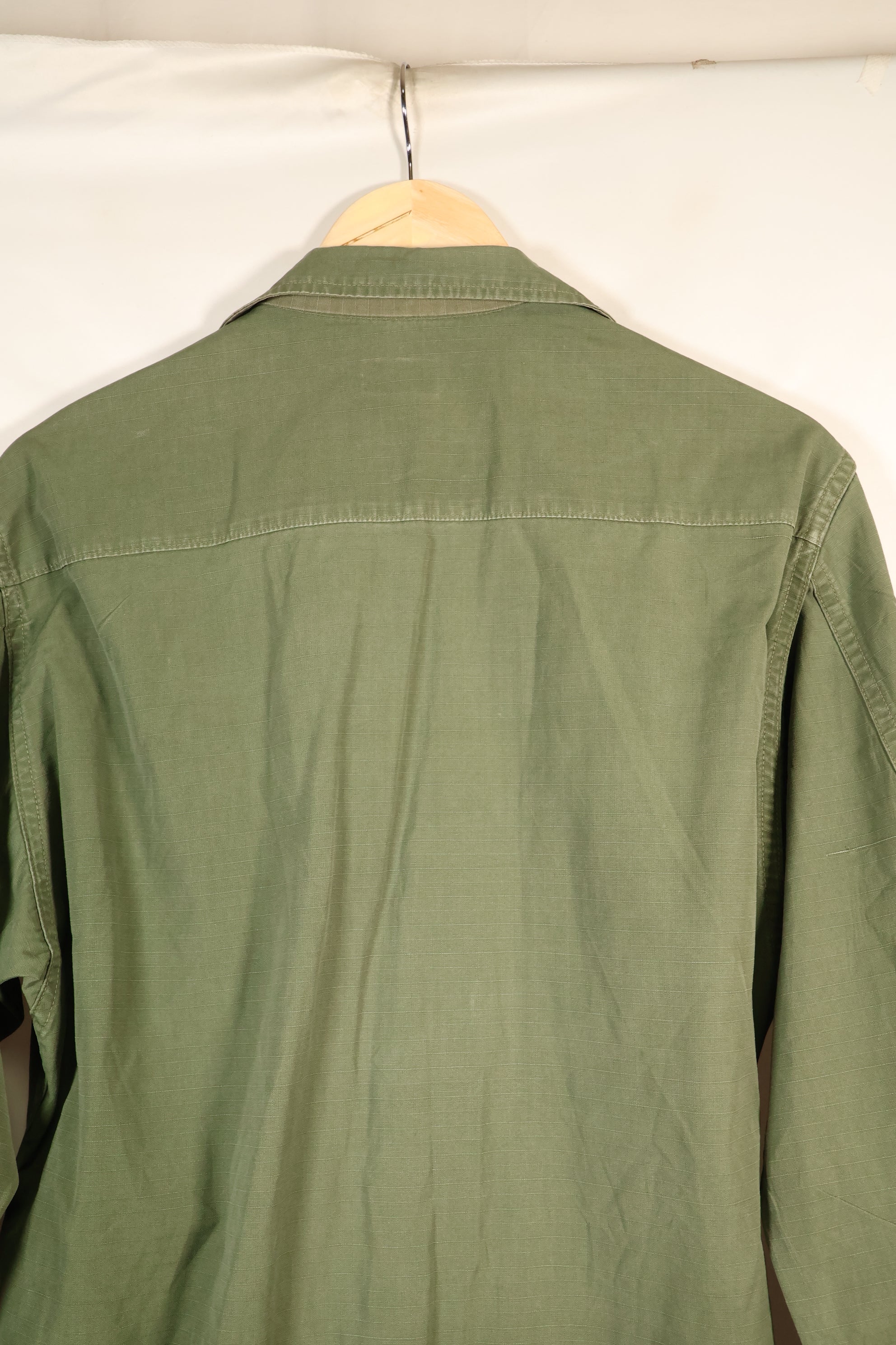 1969 Contract, M-R, 4th Model Jungle Fatigue Jacket, With Aftermarket Patches, Used
