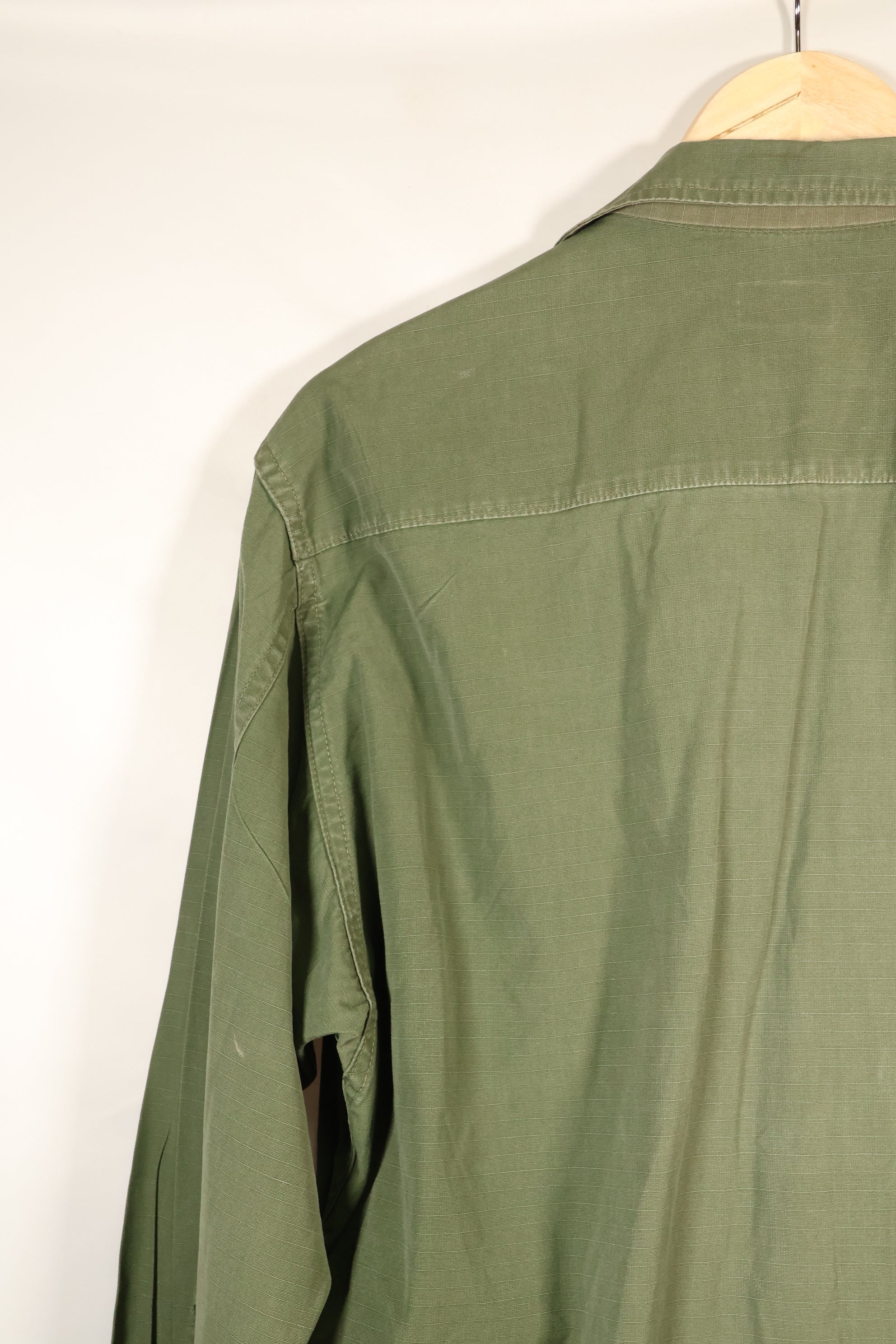 1969 Contract, M-R, 4th Model Jungle Fatigue Jacket, With Aftermarket Patches, Used