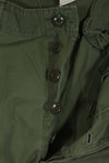 Mid 1960's 2nd Model Jungle Fatigue Pants Used Used S-L with strong signs of use