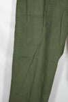 1960s Poplin fabric OG-107 utility pants, baker pants, used, B