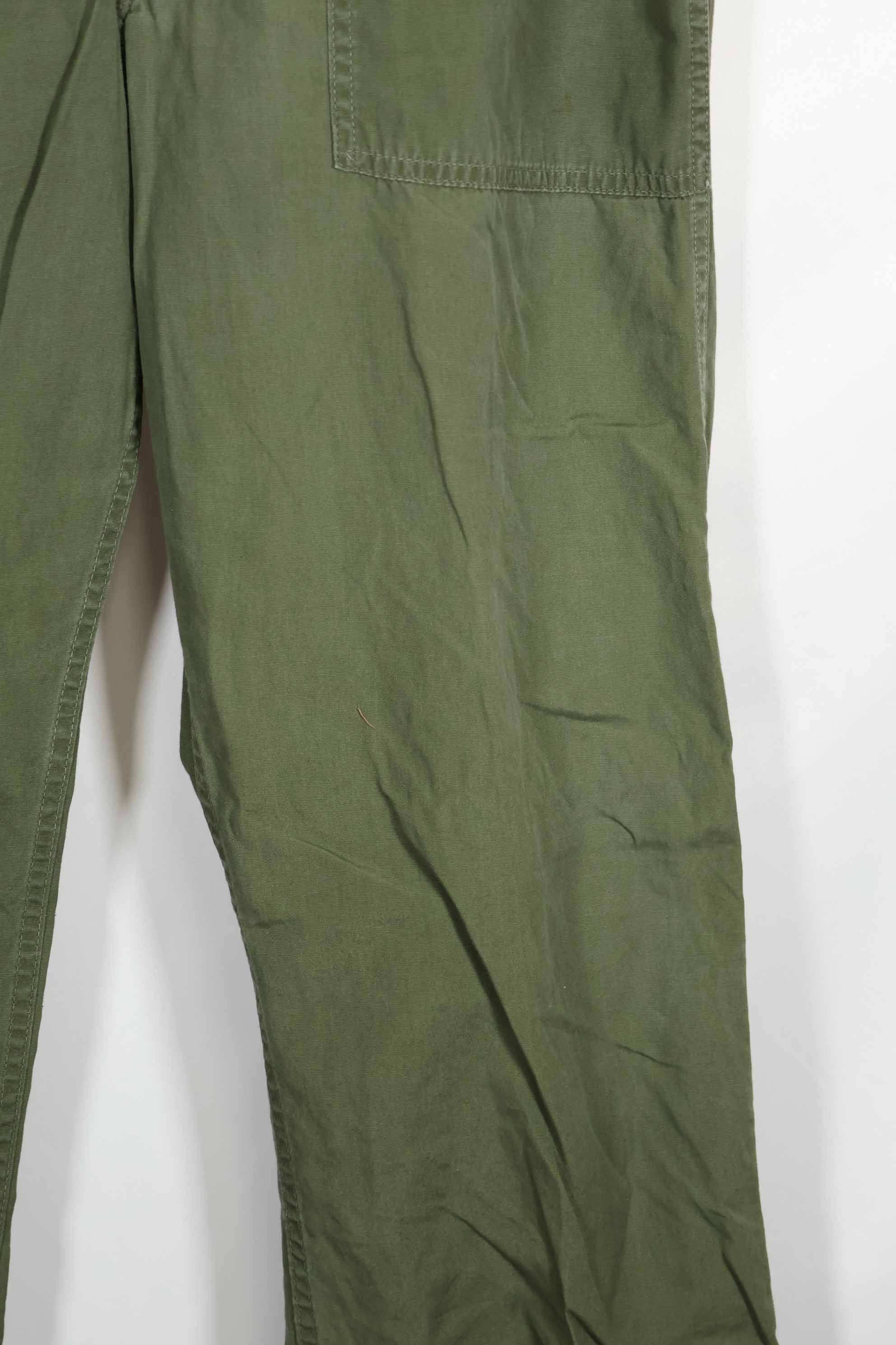 1960s Poplin fabric OG-107 utility pants, baker pants, used C