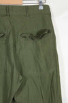 1960s Poplin fabric OG-107 utility pants, baker pants, used C