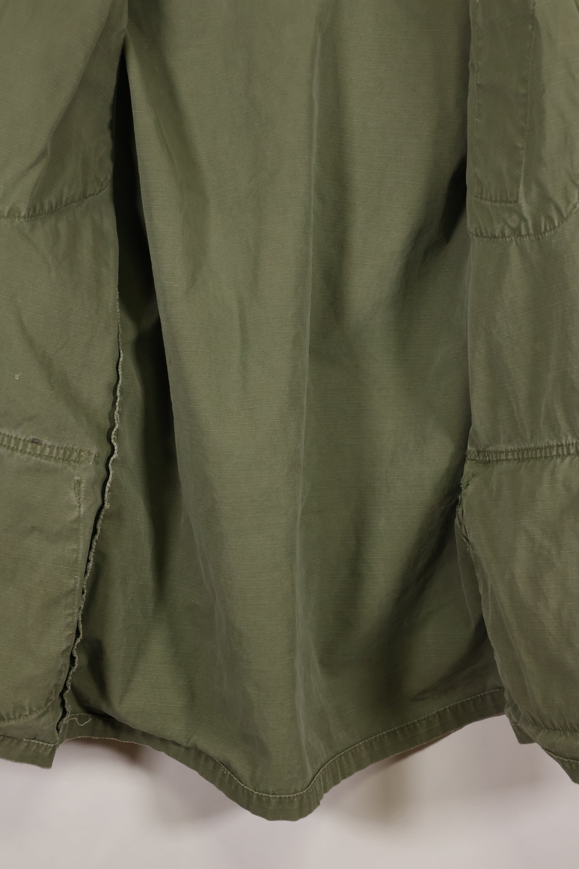 Circa 1968, estimated size S-R 4th Model Jungle Fatigue Jacket, used, released by film company.