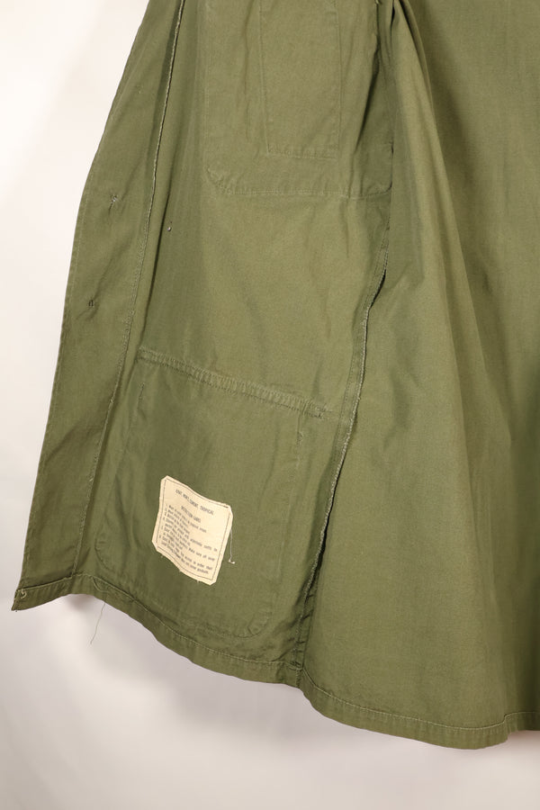 1966–67 Contract X-S-R Non-Ripstop 3rd Model Jungle Fatigue Jacket—Rare Item—Used