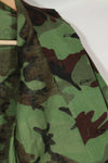 Real Unused South Vietnamese Ranger leaf camouflage jacket with short sleeves.