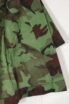 Real Unused South Vietnamese Ranger leaf camouflage jacket with short sleeves.