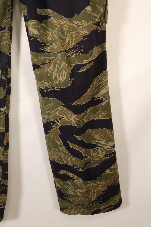 Mid-1960s, US-M, Made in Okinawa, Okinawa Tiger Pattern, Tiger-Stripe Pants, US Cut, Used