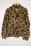 Civilian READ HEAD hunting jacket made in Japan, frogskin camouflage, 1970s vintage.