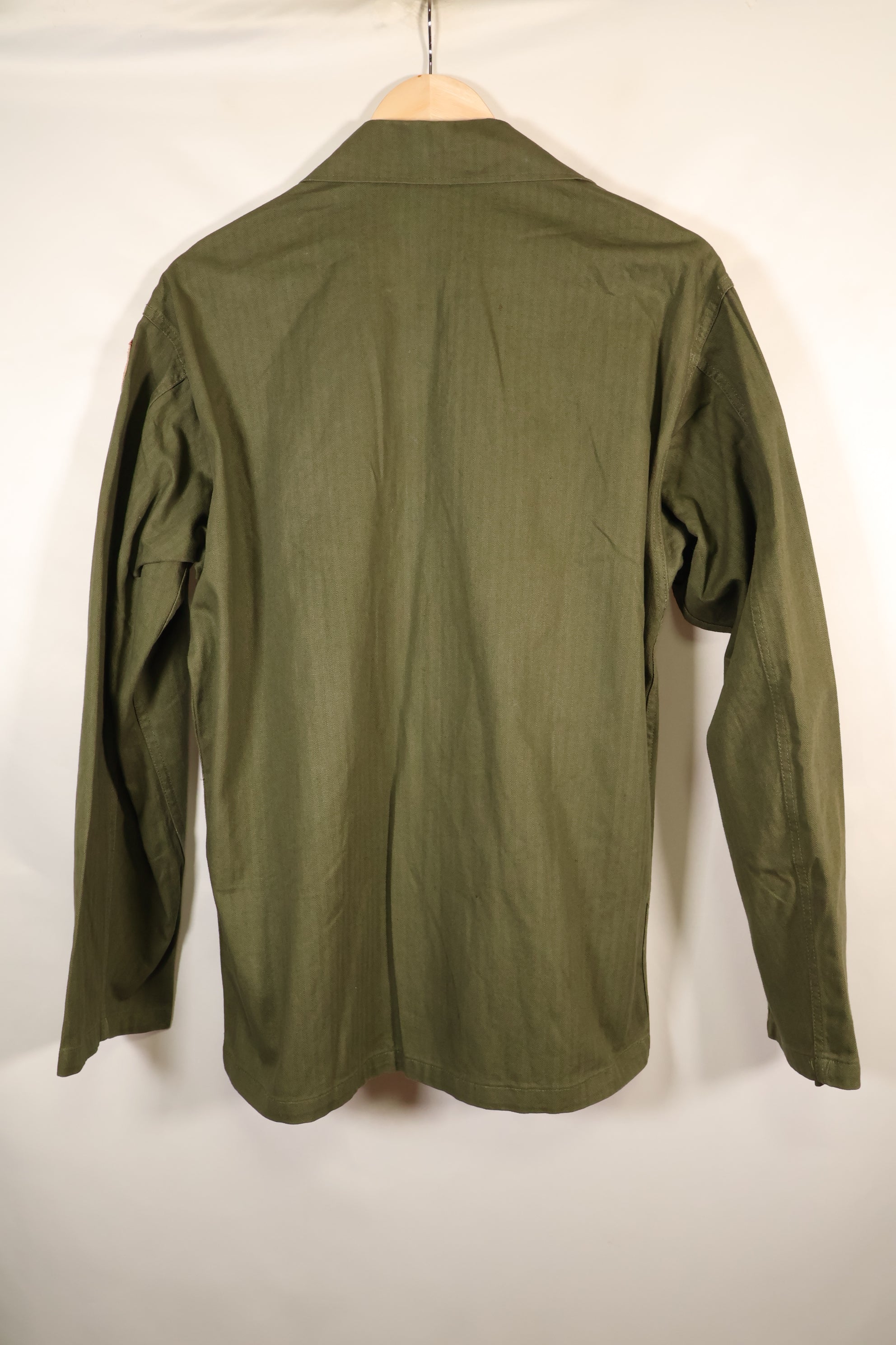 1947 Contract SMALL M-1947 HBT Utility Shirt with Patches, Used