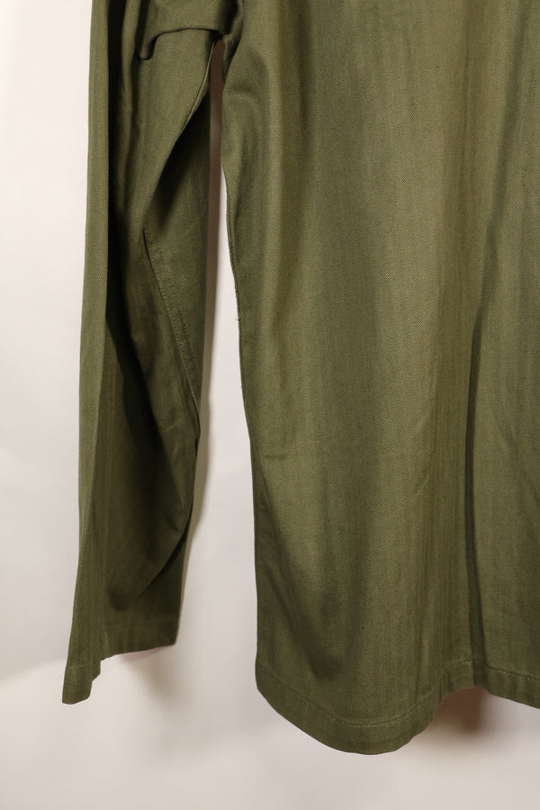 1947 Contract SMALL M-1947 HBT Utility Shirt with Patches, Used