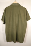 Late 1960s | LARGE | PX Item | Privately Sourced | OG-107 | Utility Shirt | Navy Advisor Replica | Used