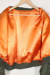 Real 1969 X-Large size L-2B flight jacket, used, good condition.