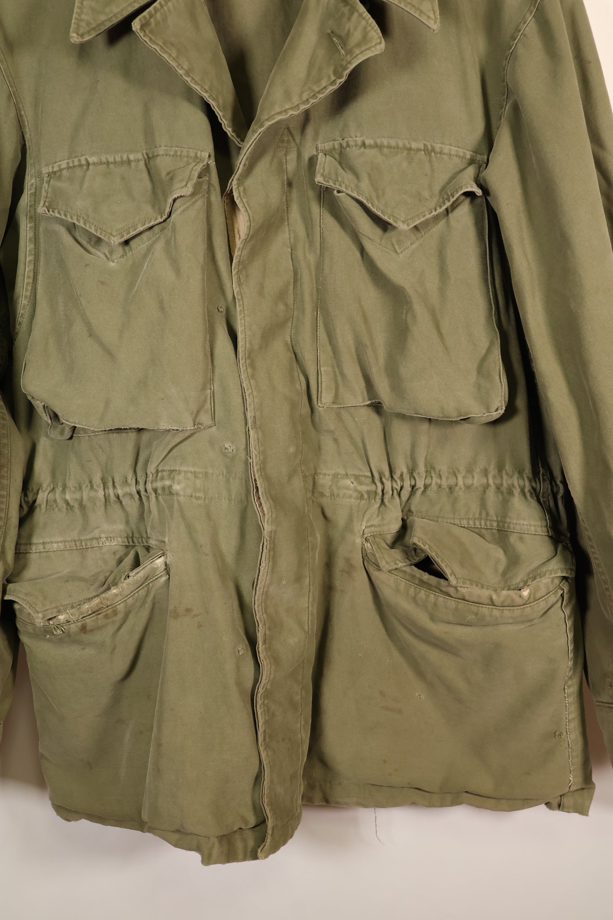 Early 1940s, Size 42–44, U.S. Army, M-1943 Field Jacket, Used