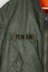 Real 1972 MA-1 flight jacket, used by US Army, knit damaged.