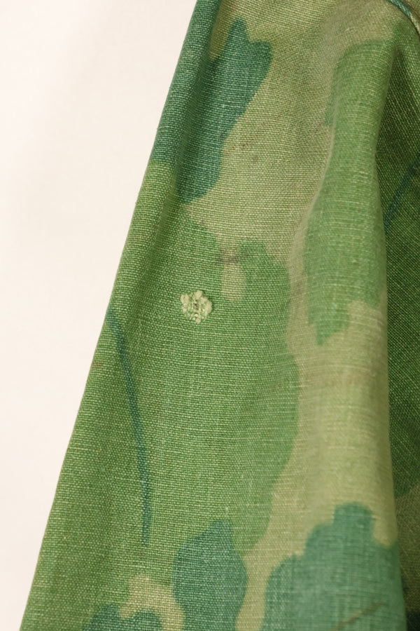 Late 1960s to early 1970s | Privately sourced | Mitchell camouflage | USMC | OG-107 utility cut shirt | Used