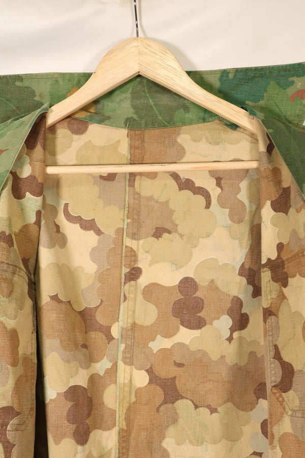 Late 1960s to early 1970s | Privately sourced | Mitchell camouflage | USMC | OG-107 utility cut shirt | Used