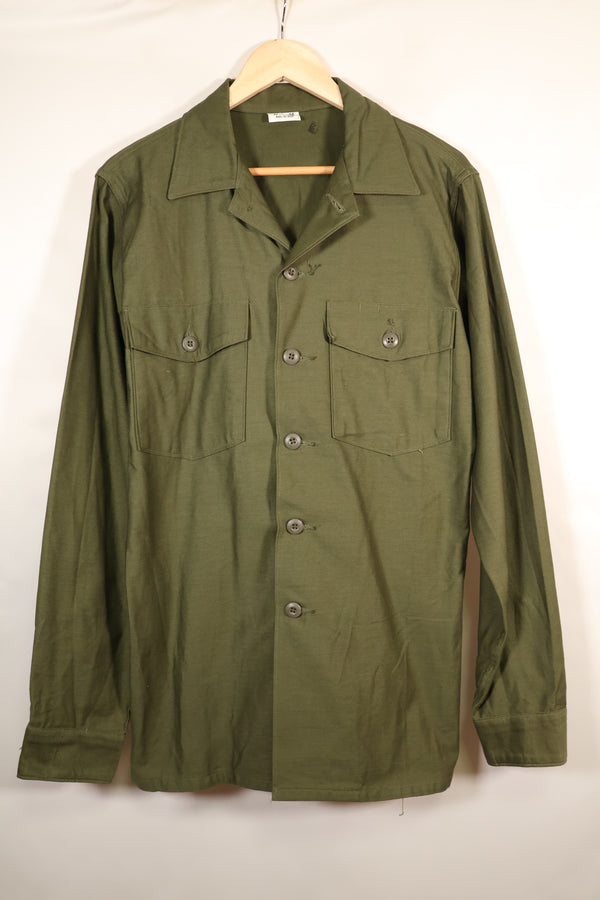 Mid-1960s, 16 1/2 x 36, U.S. Army, OG-107 Utility Shirt, Almost Unused