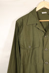 Mid-1960s, 16 1/2 x 36, U.S. Army, OG-107 Utility Shirt, Almost Unused