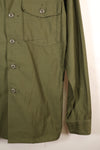 Mid-1960s, 16 1/2 x 36, U.S. Army, OG-107 Utility Shirt, Almost Unused