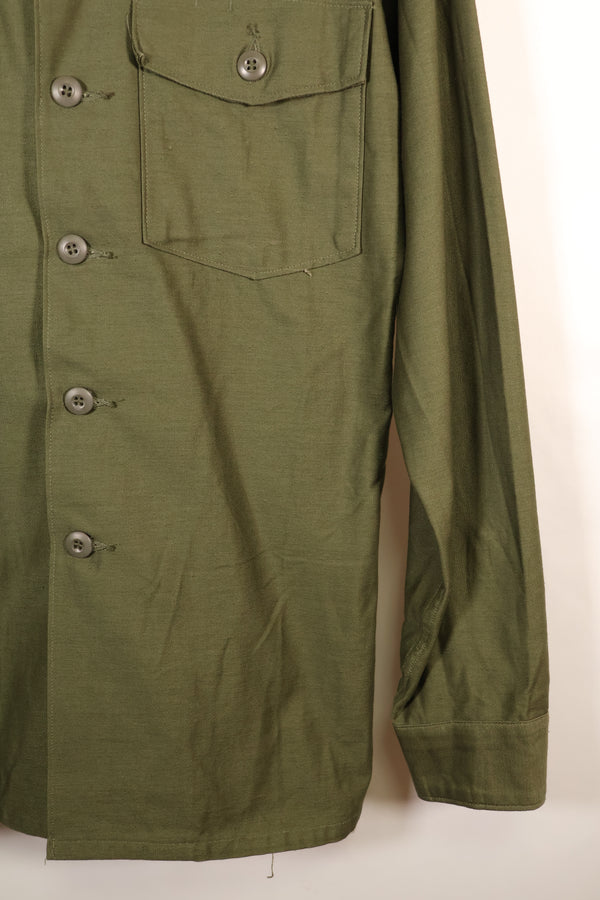 Mid-1960s, 16 1/2 x 36, U.S. Army, OG-107 Utility Shirt, Almost Unused