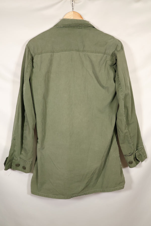 circa 1967-68 size unknown 3rd model jungle fatigues jacket, used, released by a movie company.