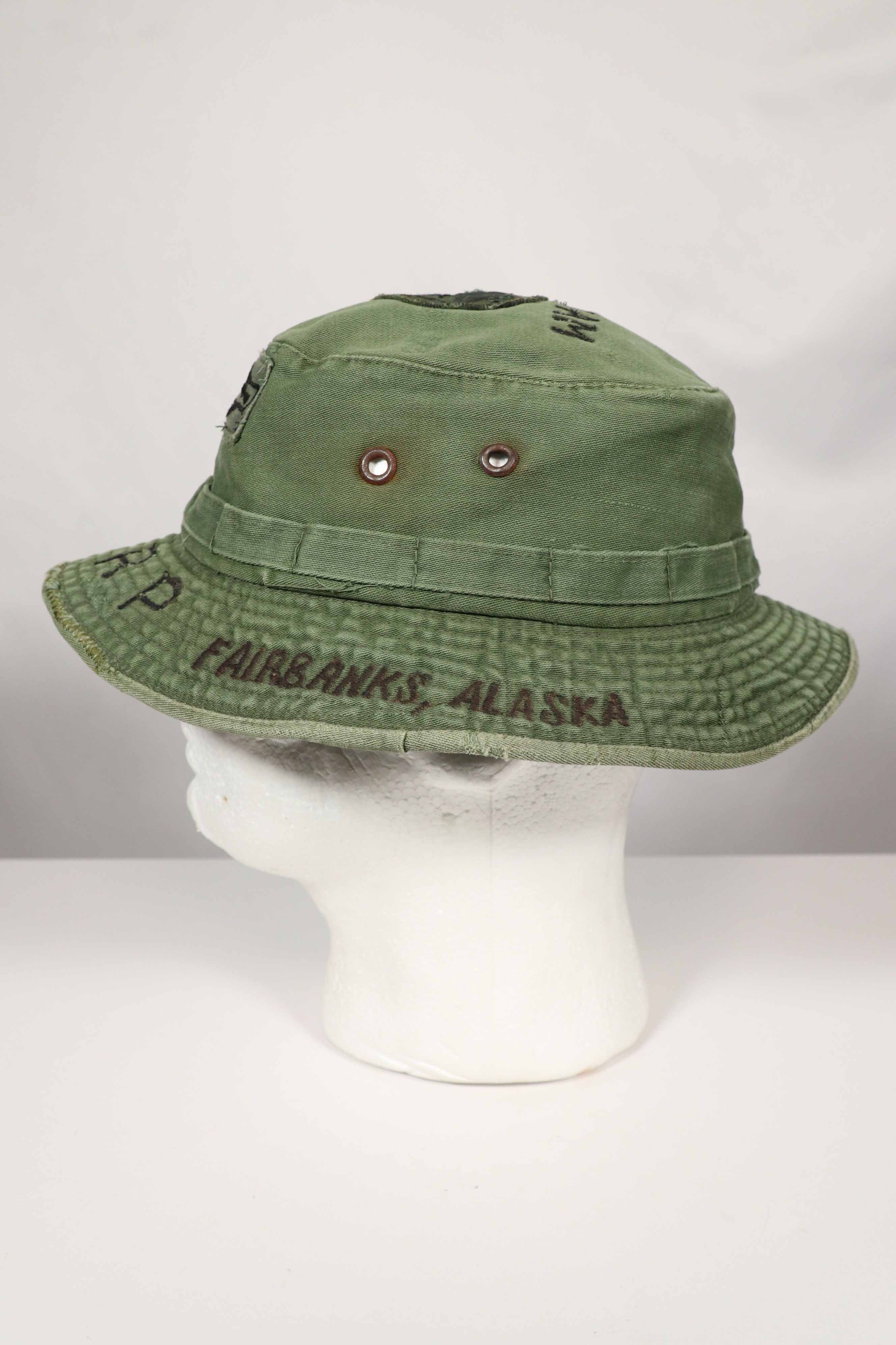 Real Locally Made OD Boonie 9th Infantry Divition LRRP with Direct Embroidery & Sniper Patch Boonie Hat