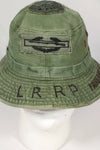 Real Locally Made OD Boonie 9th Infantry Divition LRRP with Direct Embroidery & Sniper Patch Boonie Hat