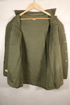 Late 1960s Contract Item, 16 1/2 x 32, OG-107, Utility Shirt with Patch, Used