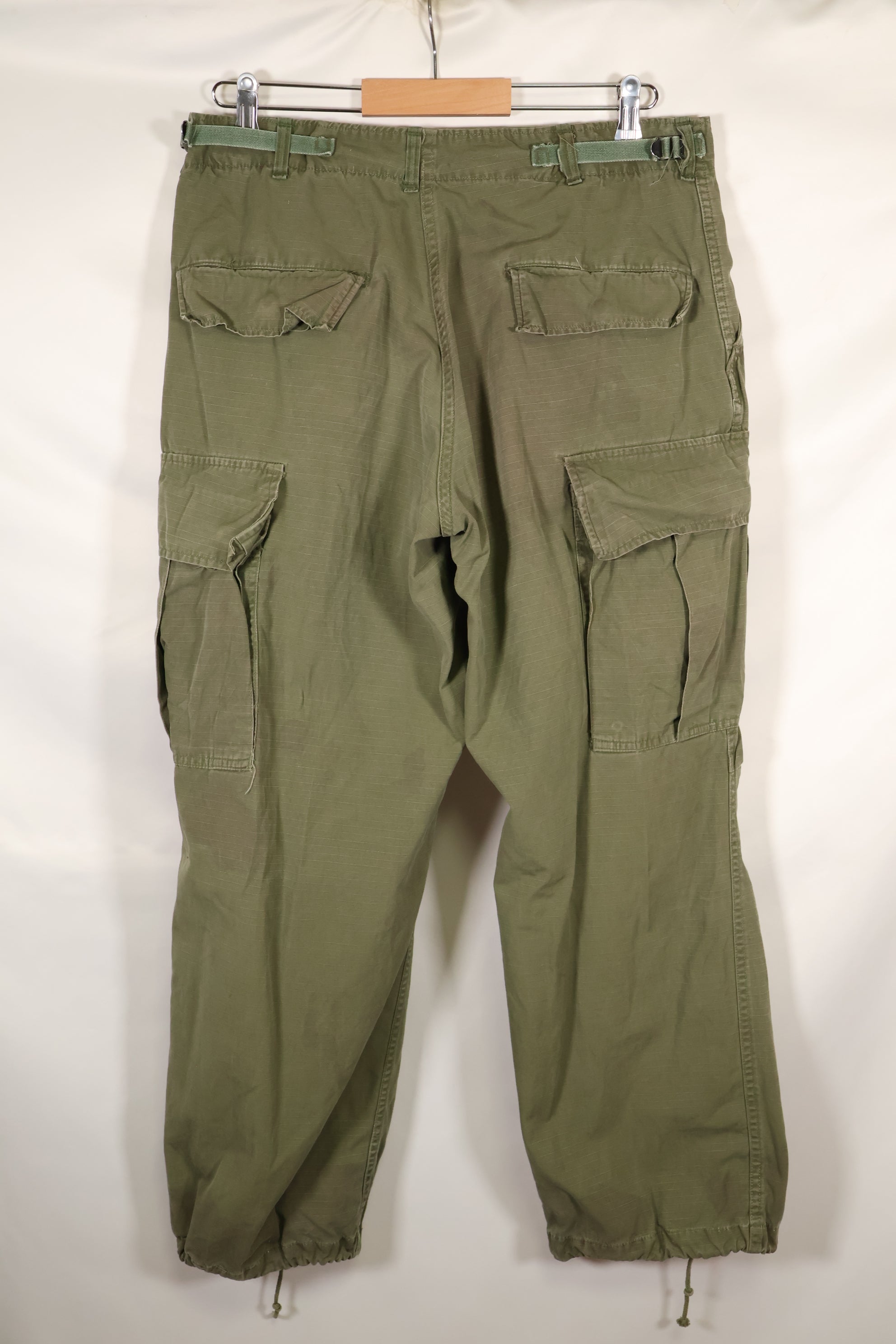 Circa 1967-68 M-S Size 4th Model Jungle Fatigue Pants, Used, Released by Film Company A