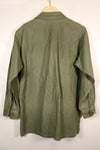 1971 Contract, Estimated Size: SMALL, OG-107 Utility Shirt, U.S. Navy, Original Tapes, Used