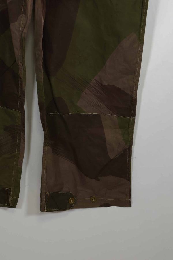 1944 British Army SAS Trousers WINDPROOF camouflage pants size No. 6 in good condition