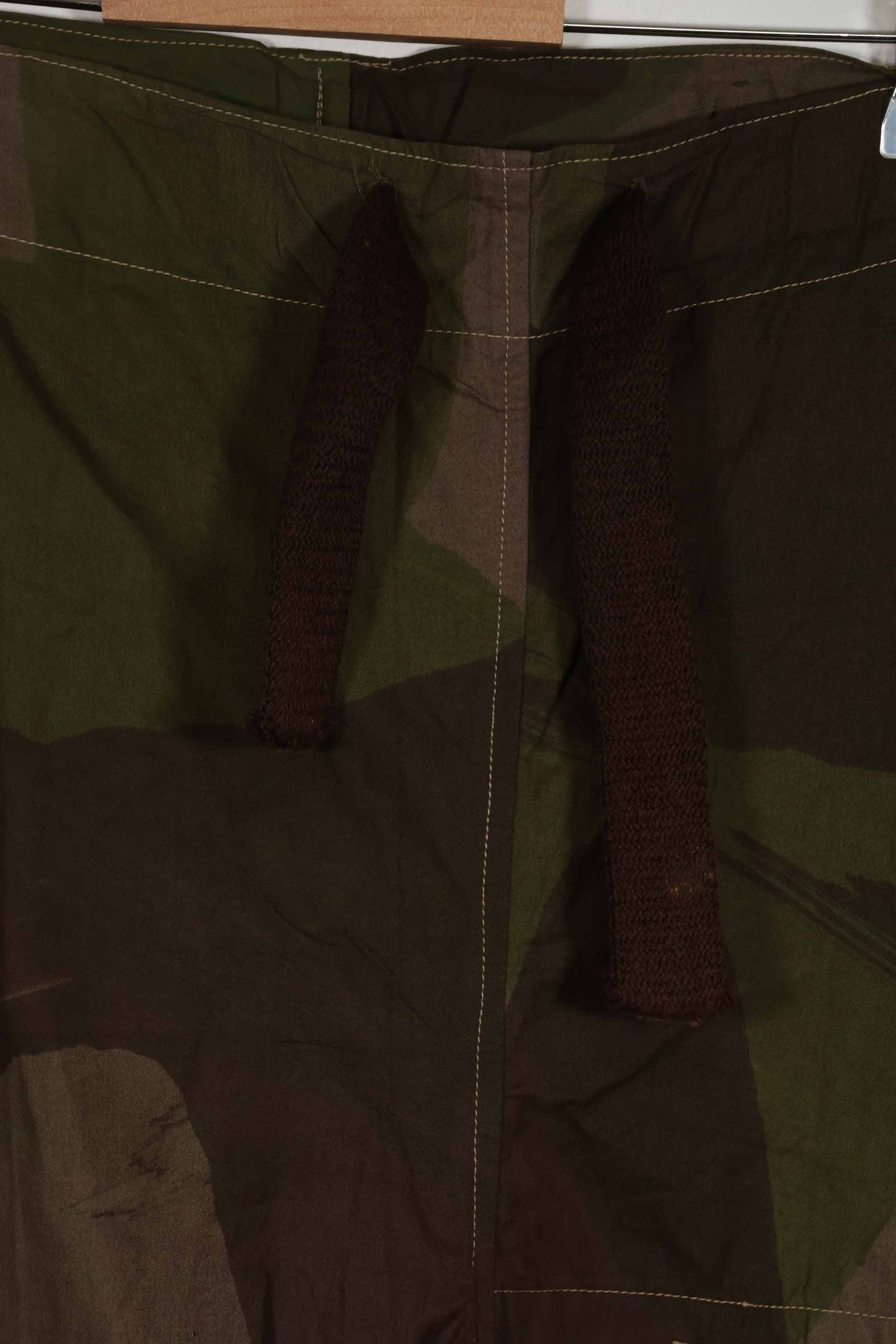 1944 British Army SAS Trousers WINDPROOF camouflage pants size No. 6 in good condition