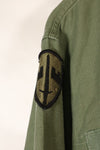 1968 Contract, Estimated Size: MEDIUM, OG-107, Utility Shirt, Aftermarket Patch, Used