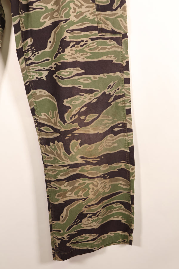Late 1960s, A-S, Late War Lightweight Pattern, Tiger Stripe Pants, Used