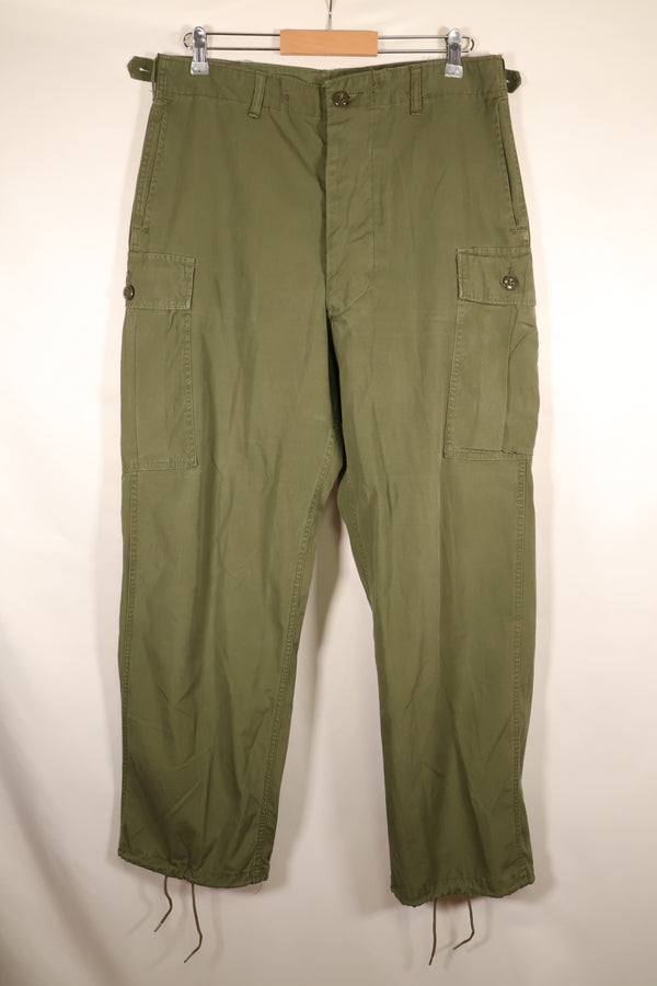 1963–64 Contract—Presumed M-R 1st Model Jungle Fatigue Pants—No Tag—Used