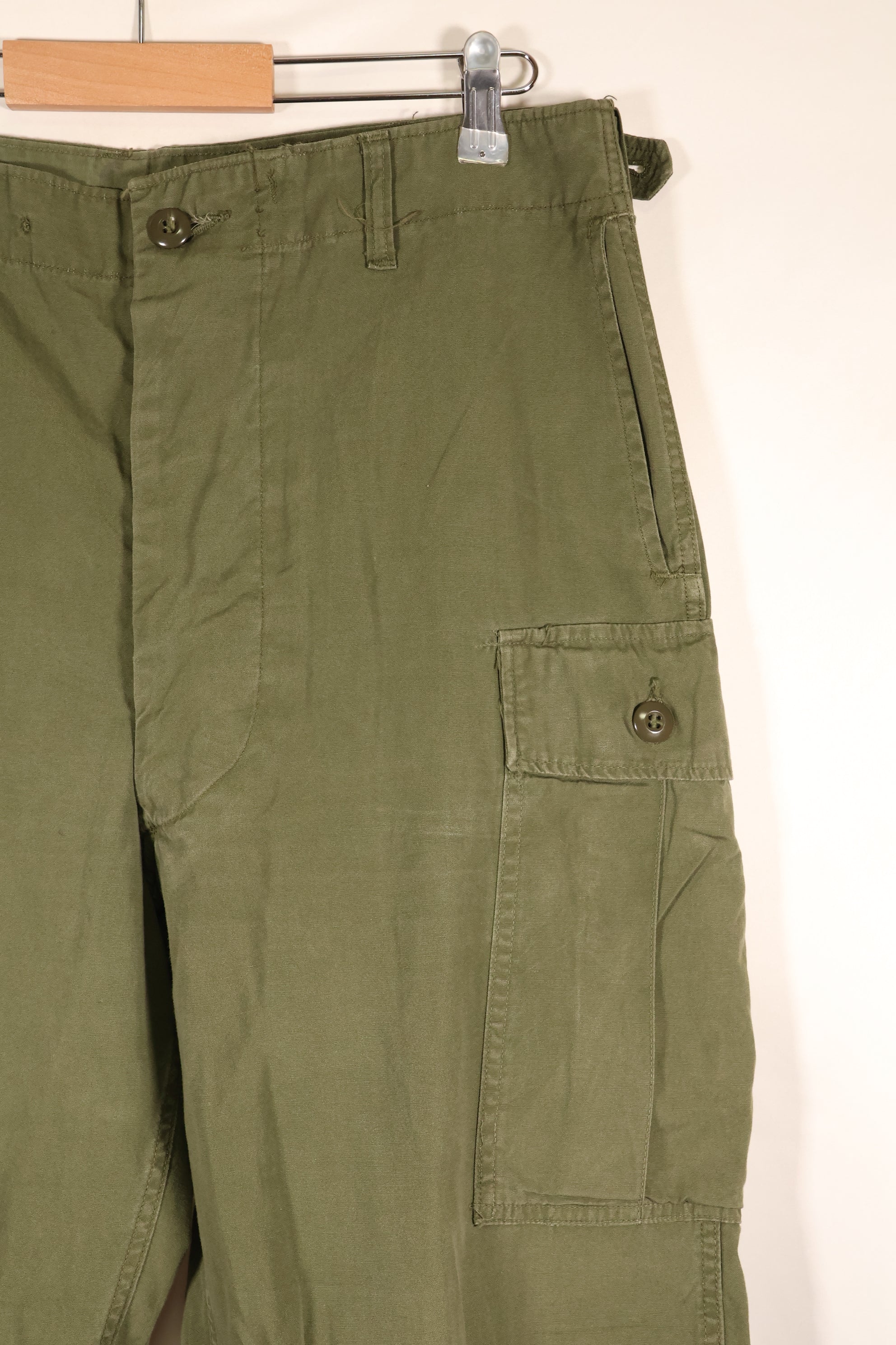 1963–64 Contract—Presumed M-R 1st Model Jungle Fatigue Pants—No Tag—Used