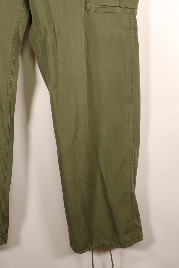 1963–64 Contract—Presumed M-R 1st Model Jungle Fatigue Pants—No Tag—Used