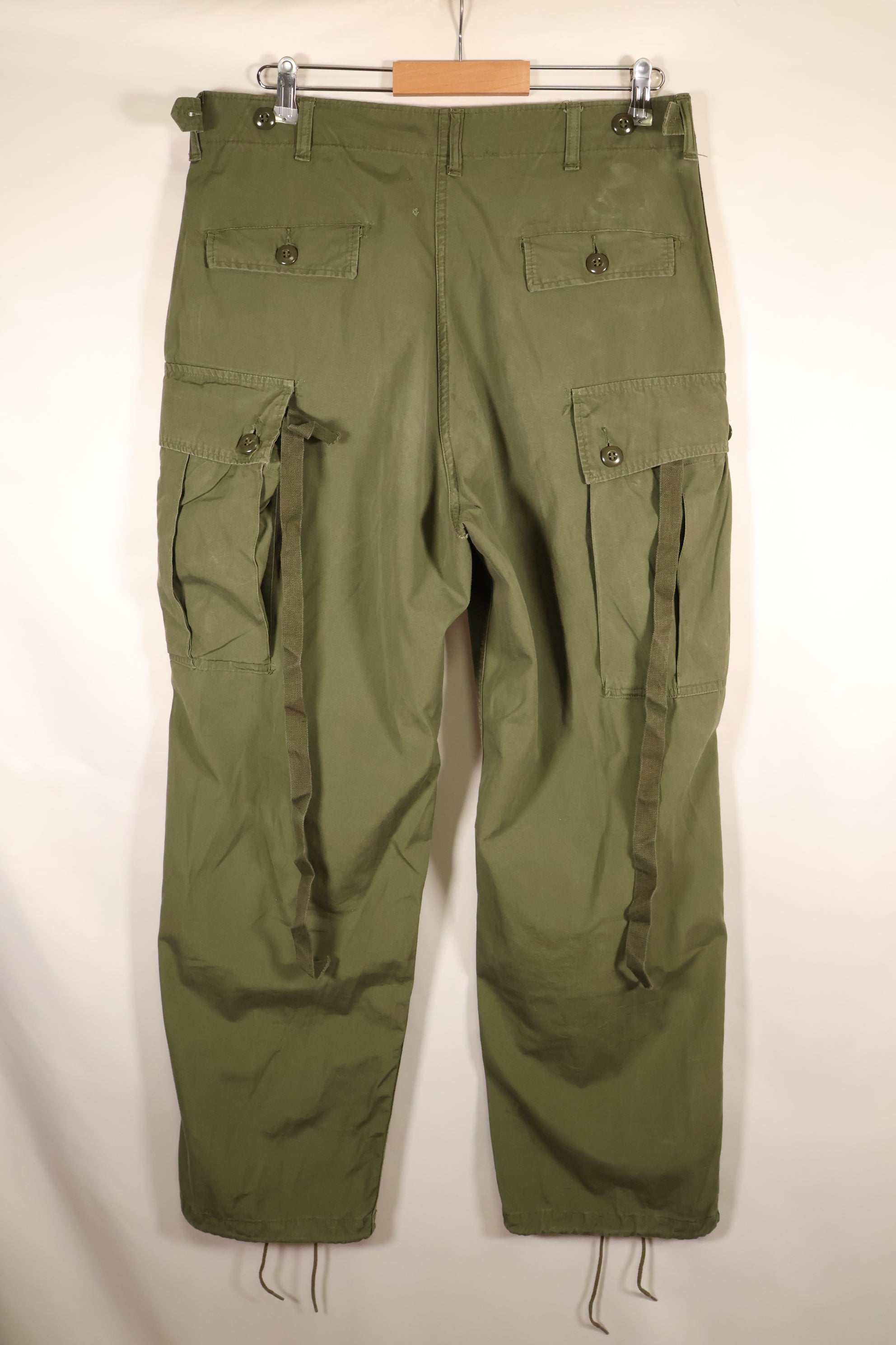 1963–64 Contract—Presumed M-R 1st Model Jungle Fatigue Pants—No Tag—Used