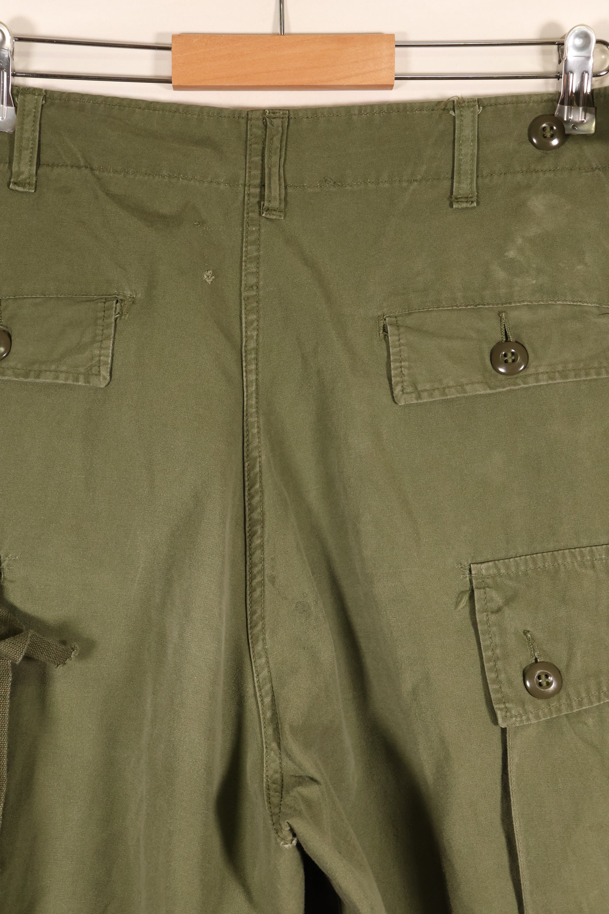 1963–64 Contract—Presumed M-R 1st Model Jungle Fatigue Pants—No Tag—Used