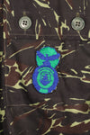 1970s Thai Border Patrol “Shadow Tiger” Locally Made Tiger-Stripe Shirt, Used, Grade A