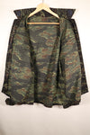 1970s Thai Border Patrol “Shadow Tiger” Locally Made Tiger-Stripe Shirt, Used, Grade A