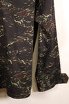 1970s Thai Border Patrol “Shadow Tiger” Locally Made Tiger-Stripe Shirt, Used, Grade A