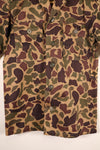 Early 1960s, Asian-style cut, CIDG, Beogam camouflage, locally made frogskin camouflage, used