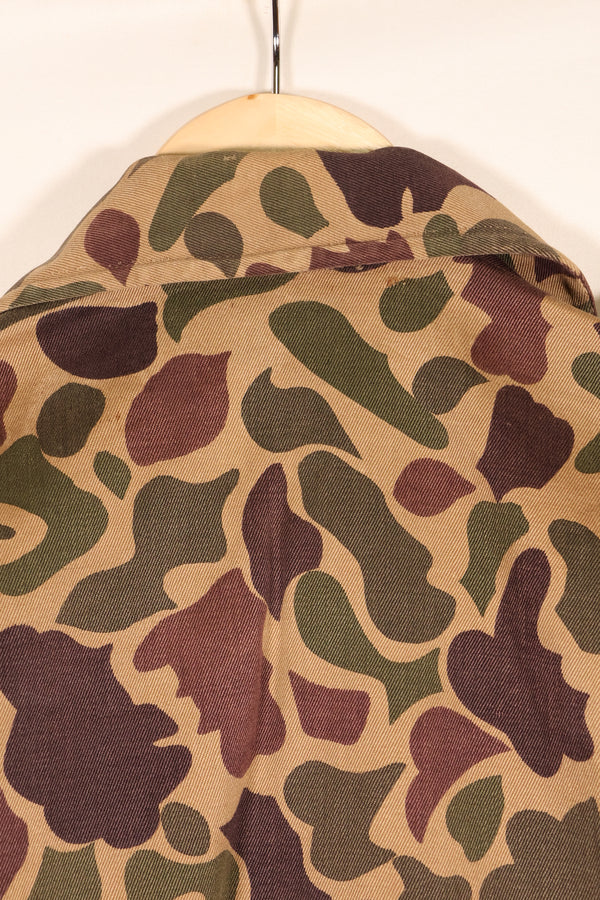 Early 1960s, Asian-style cut, CIDG, Beogam camouflage, locally made frogskin camouflage, used