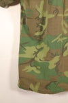 1969 Contract, S-S, ERDL Green Leaf Camo, Jungle Fatigue Jacket, Short-Sleeve Custom, Used