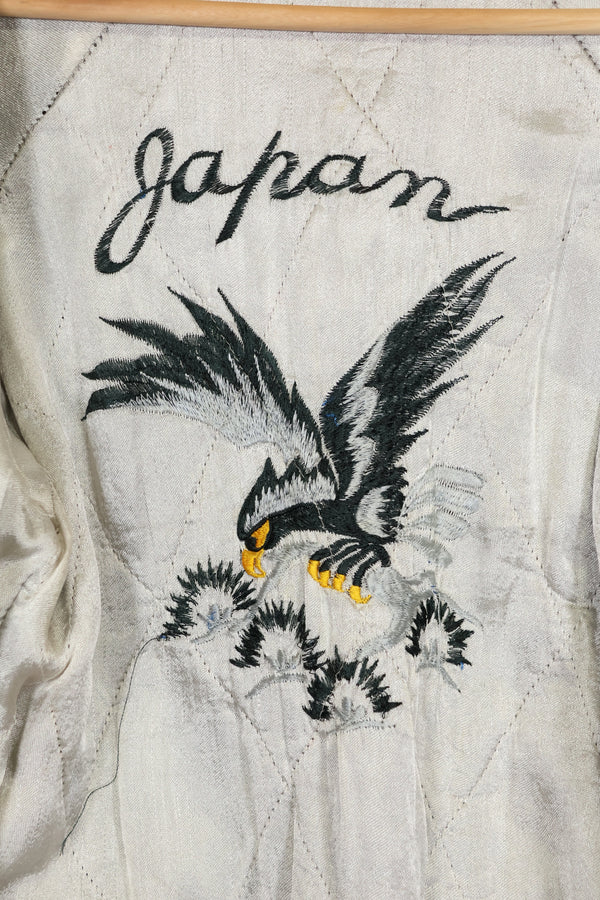 1950's Japan Jacket, tiger design, size tag, good condition, slightly smaller